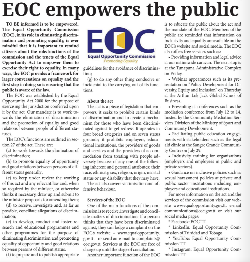 EOC empowers the public